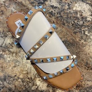 Steve Madden Skyler Tan Sandals